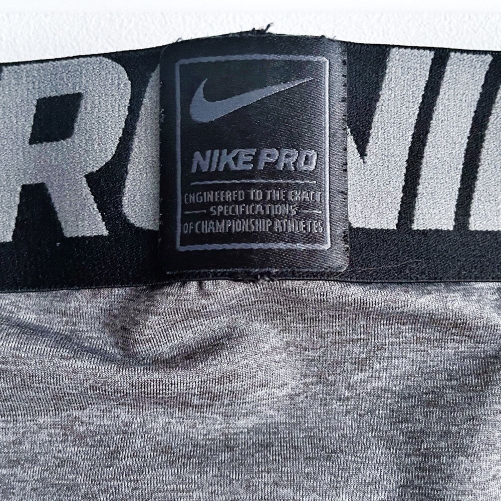 Nike Pro Boys Dri Fit Compression Shorts & Long Sleeve Top Lot Size Medium - Picture 8 of 13